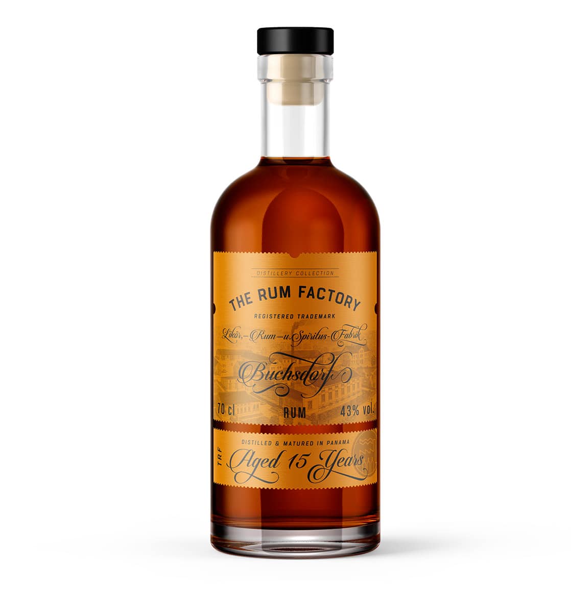 Rum Factory 15yo 43% 0,7l