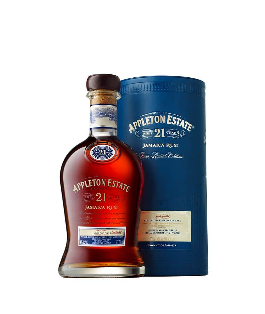 Appleton Estate 21yo rum 43% 0,7l