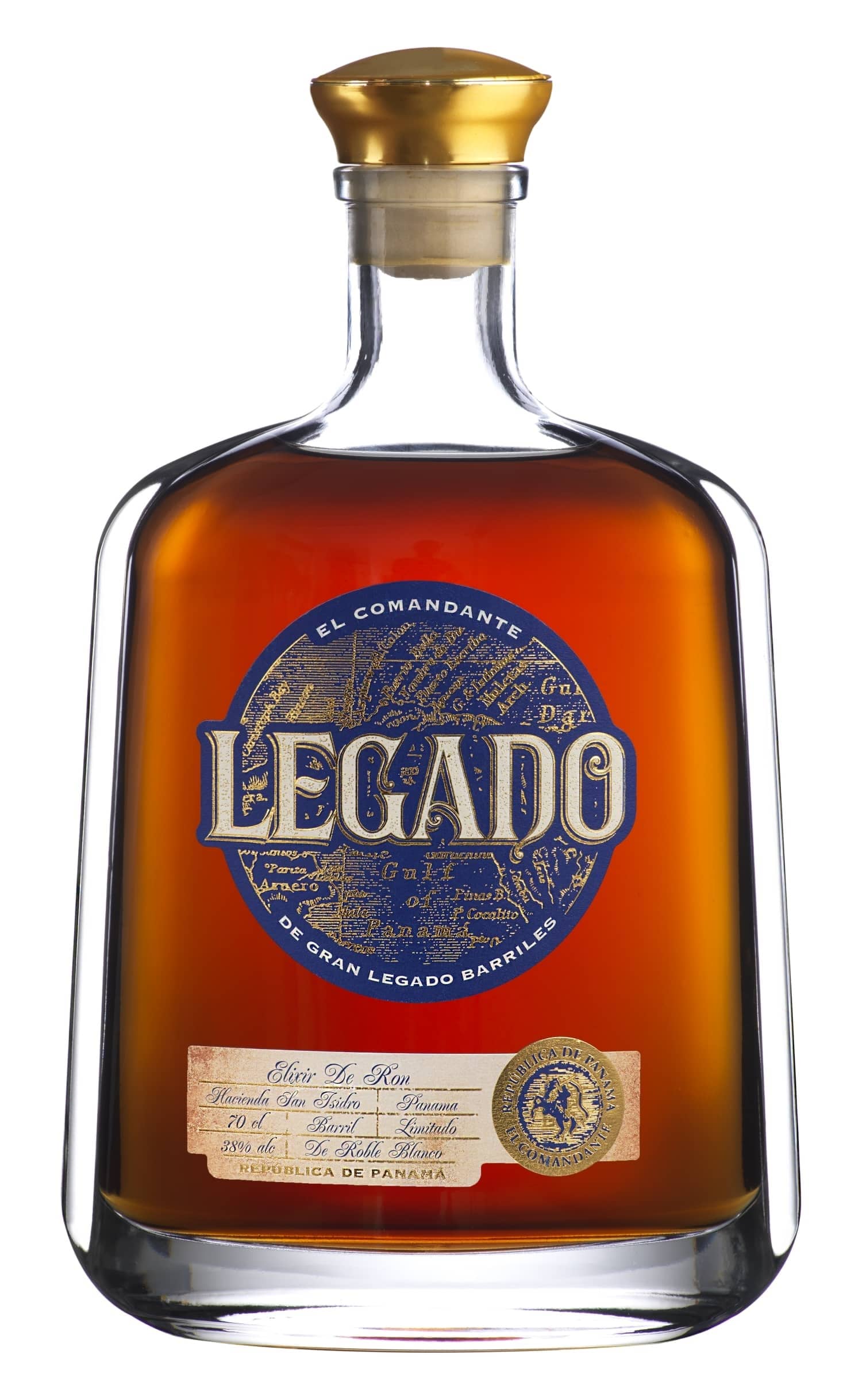 El Comandante Legado Elixir 0,7l 38% (holá láhev)