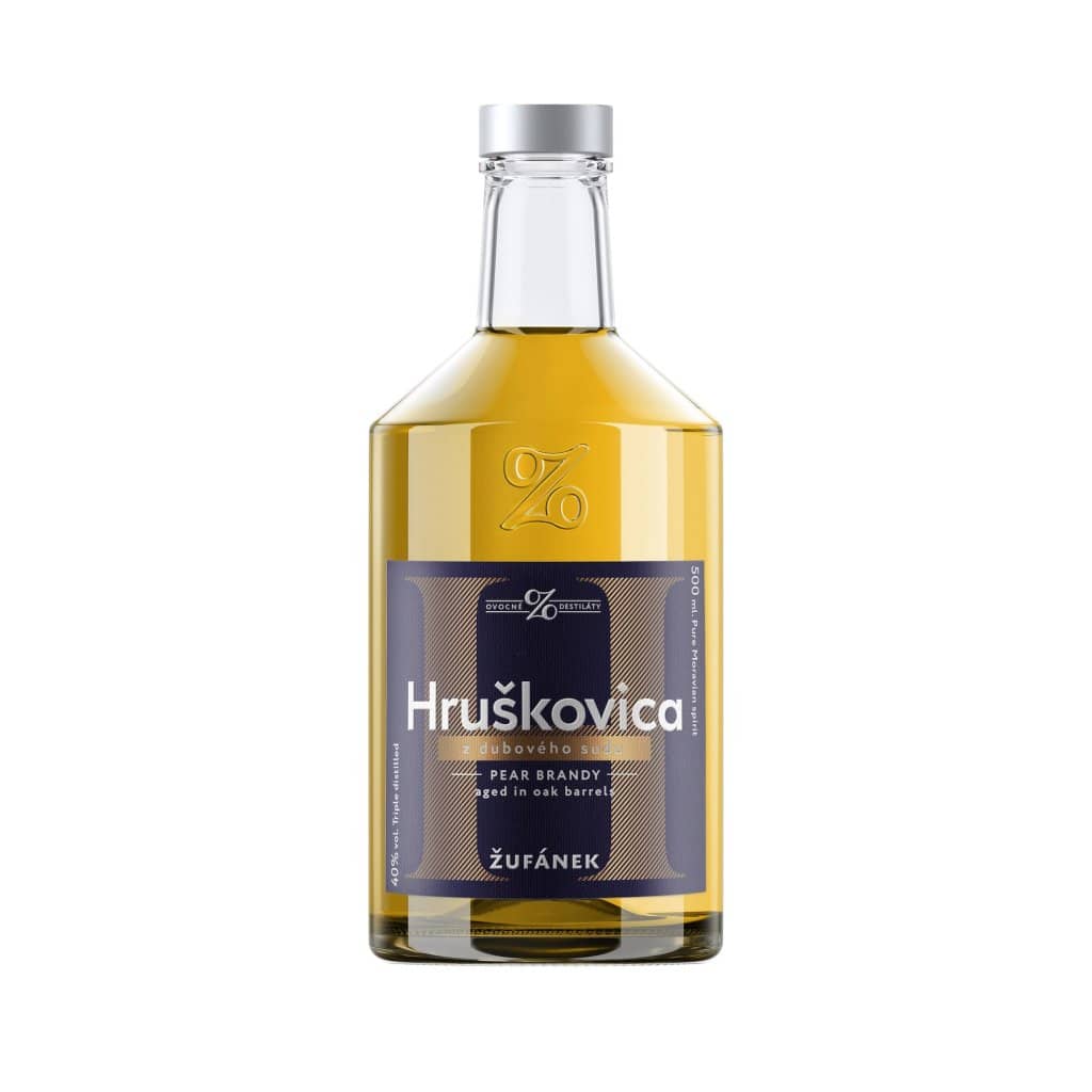 Žufánek Hruškovica z Dubového Sudu 40% 0,5l