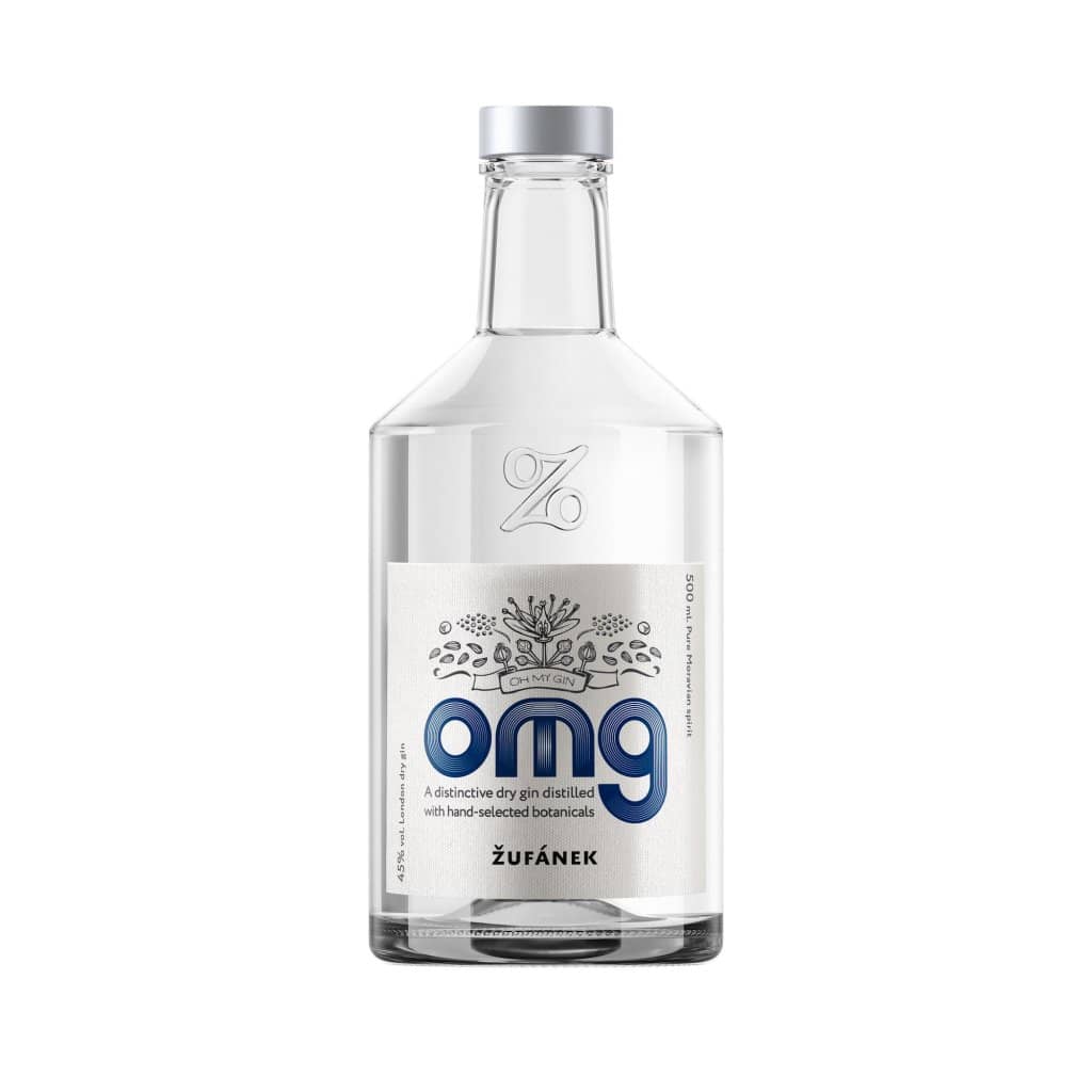 Žufánek OMG Gin 45% 0,5l