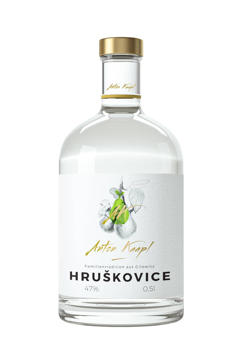 Anton Kaapl Hruškovice 47% 0,5l