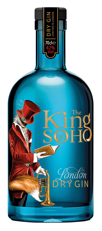 King Of Soho gin 42% 0,7l