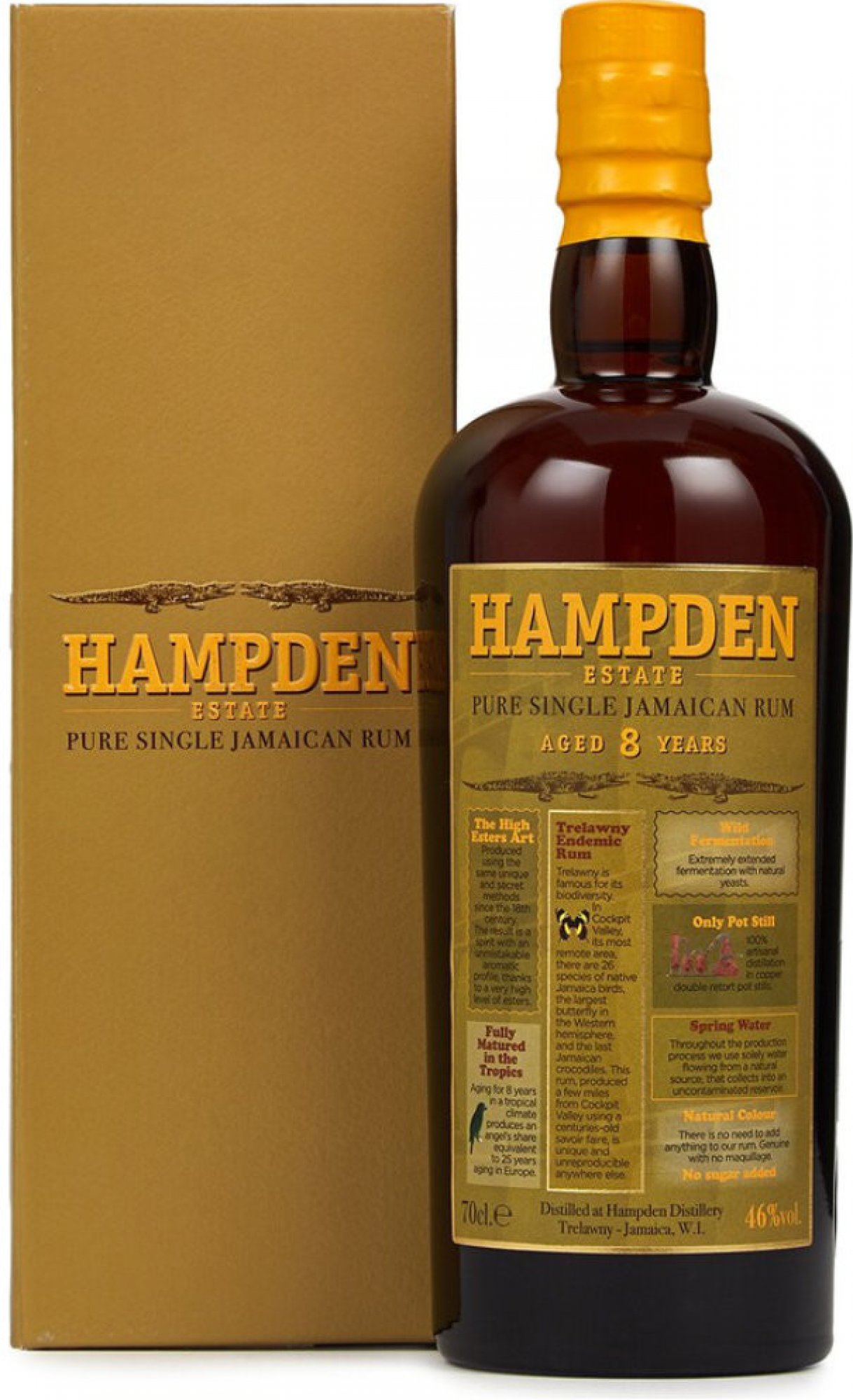 Hampden Estate 8 y.o. 46% 0,7l