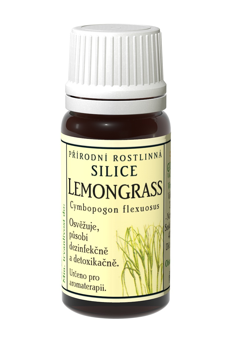 Přírodní silice Lemongrass Grešík 10 ml