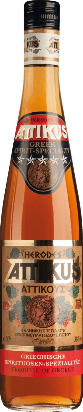 Attikus Brandy 38% 0,7l