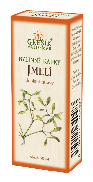 Valdemar Grešík Grešík Jmelí bylinné kapky 50 ml