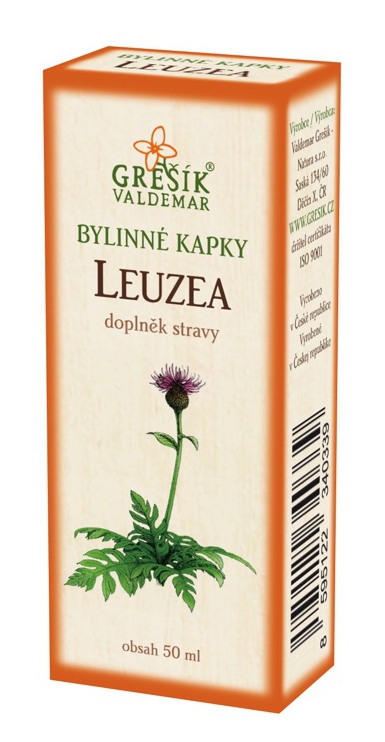 Grešík Leuzea bylinné kapky 50 ml