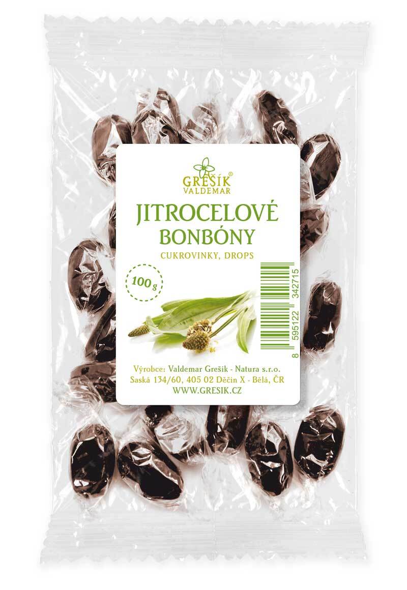 Jitrocelové bonbóny 100 g