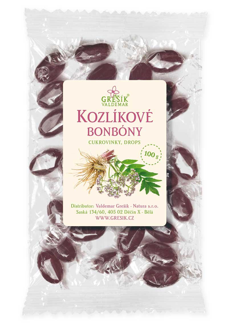Valdemar Grešík Grešík Kozlíkové bonbóny 100 g