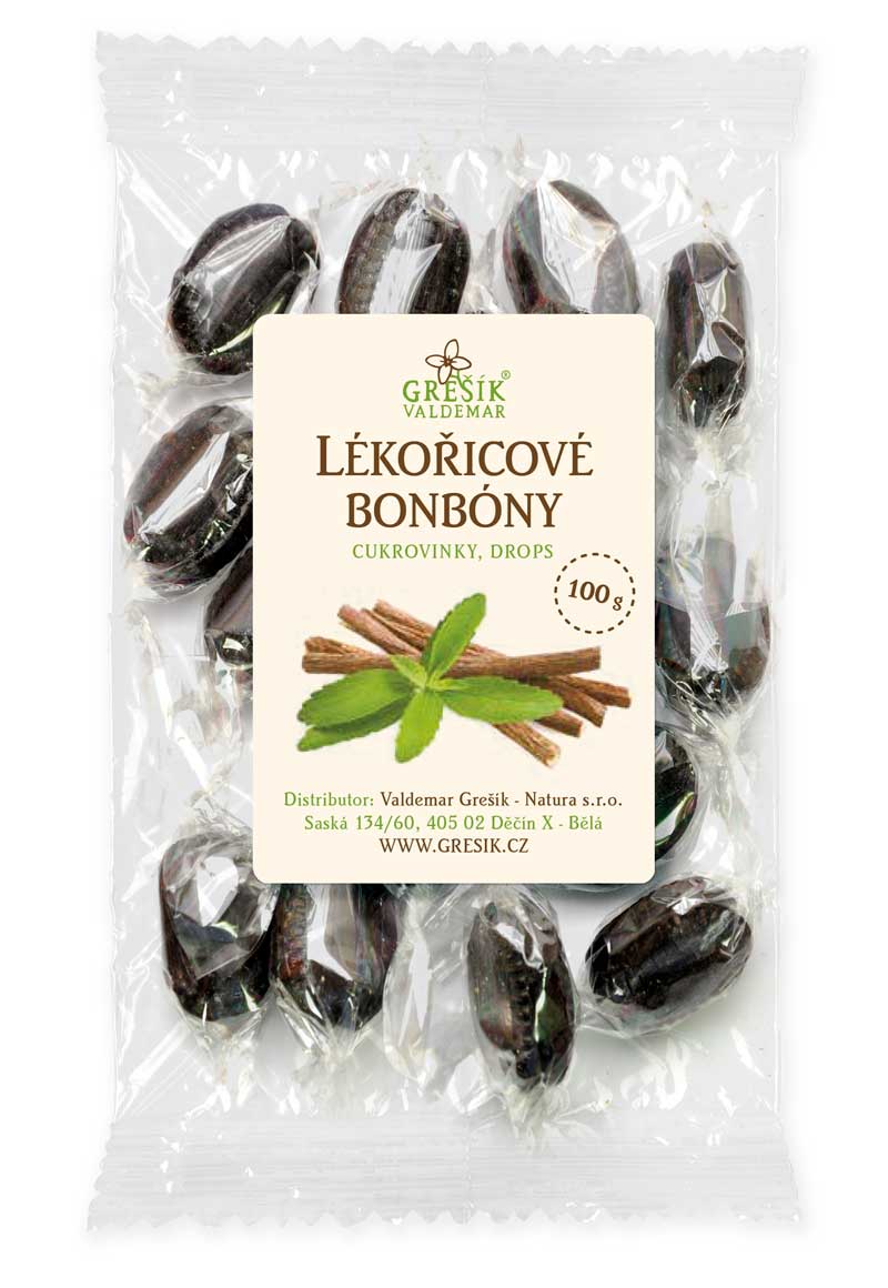 Lékořicové bonbóny 100 g