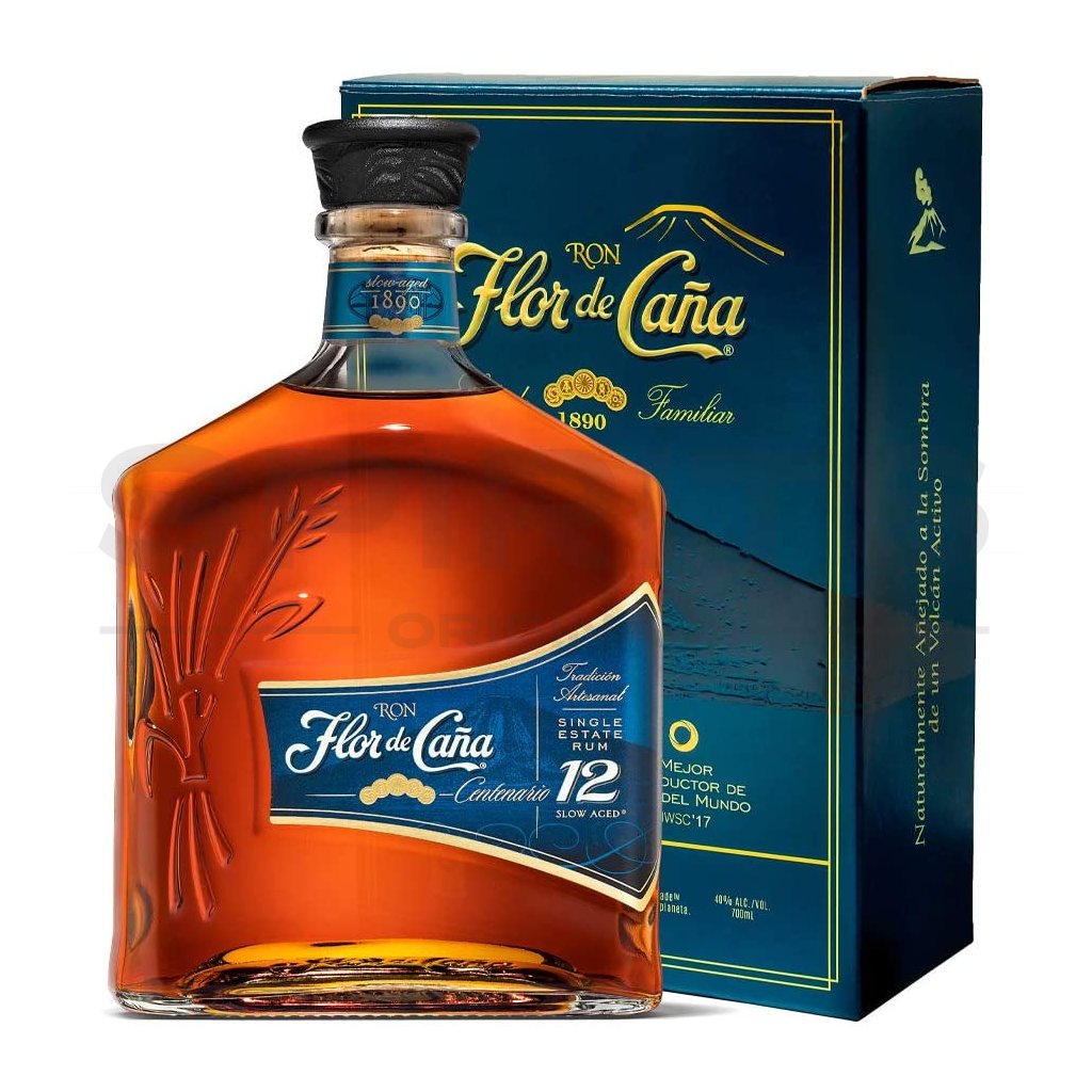 Flor de Caña 12 yo 40% 1l