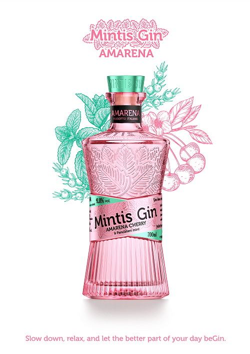 Mintis Gin Amarena 41,8% 0,7l