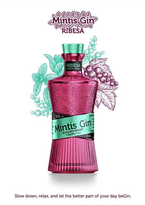 Mintis Gin Ribesa 41,8% 0,7l