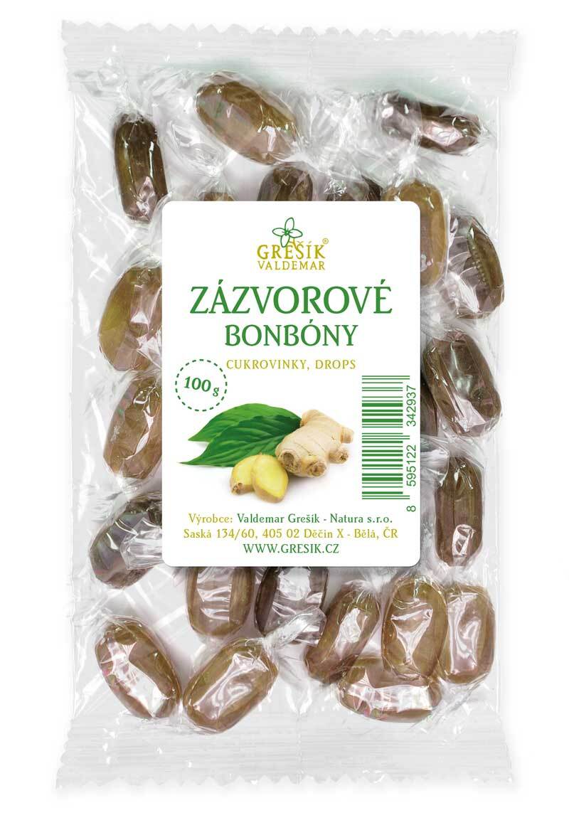 Zázvorové bonbóny 100 g