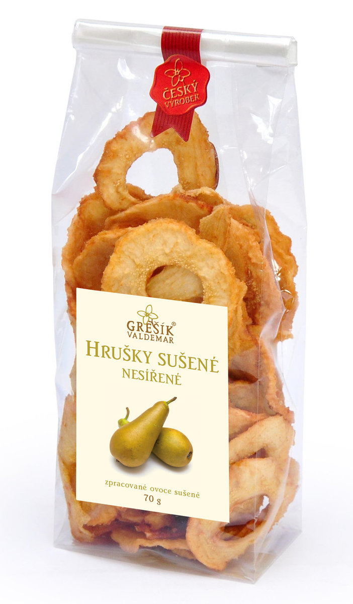 Hrušky sušené nesířené 70 g