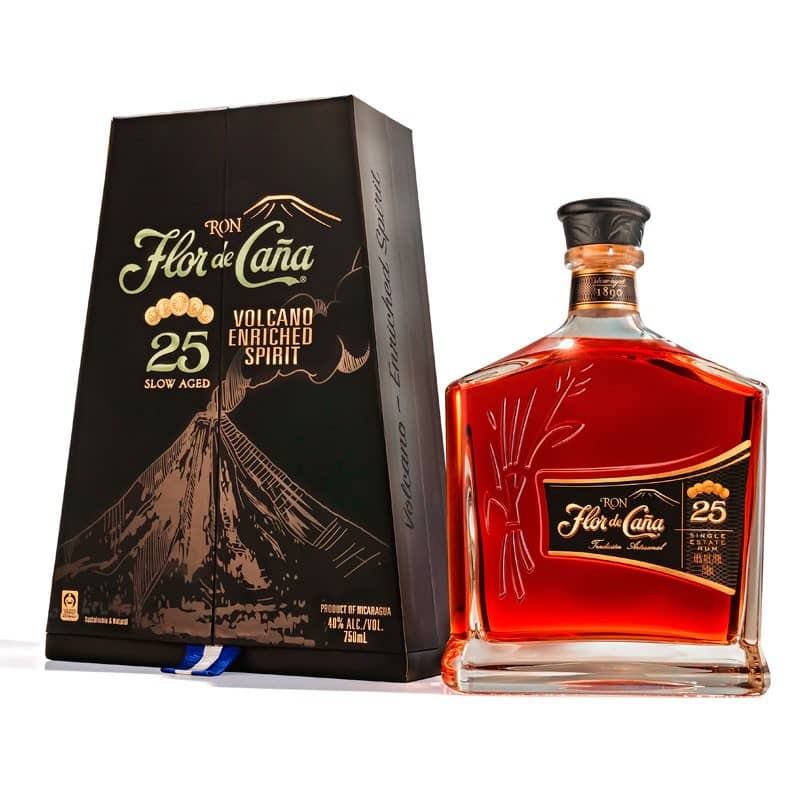 Flor de Caña 25 yo 40% 0,7l