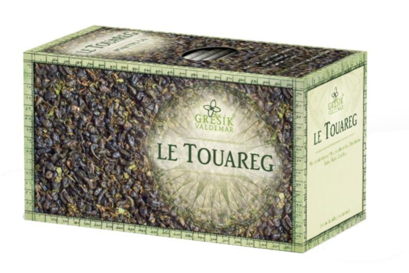 Le Touareg přebal Grešík zelený čaj 20 x 2,0 g