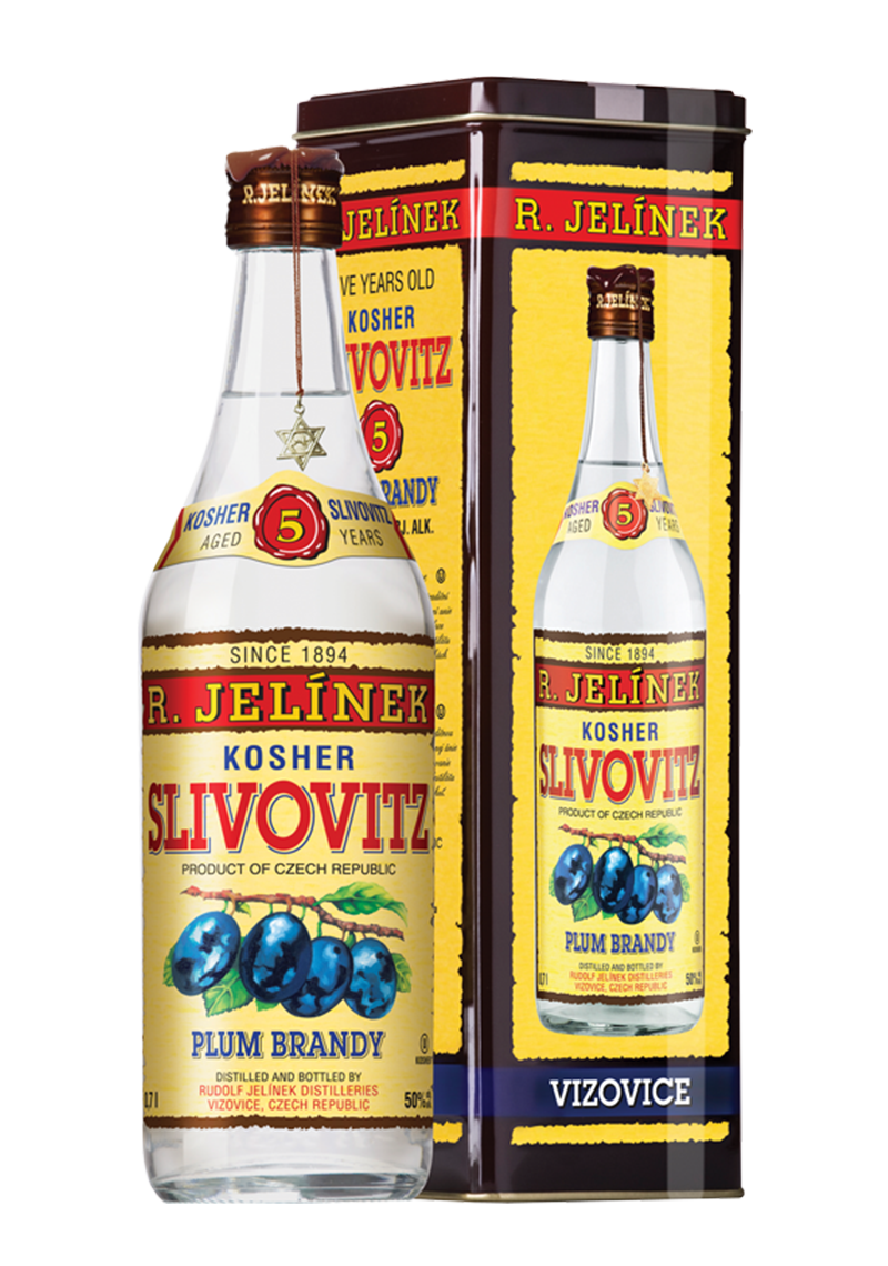 R. Jelínek Slivovitz Kosher 5yo 50% 0,7l