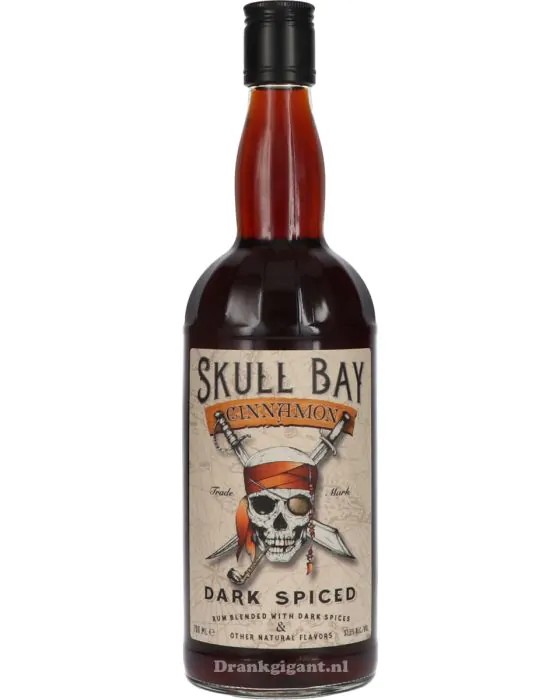 Skull Bay Cinnamon Dark Spiced 37,5% 0,7l