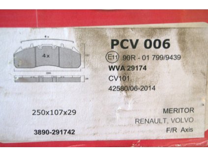 brzdove desky PCV 006 42580/06-2014