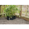 NATURE Protikořenová bariéra fólie 0,7x10 m HDPE černá 2mm