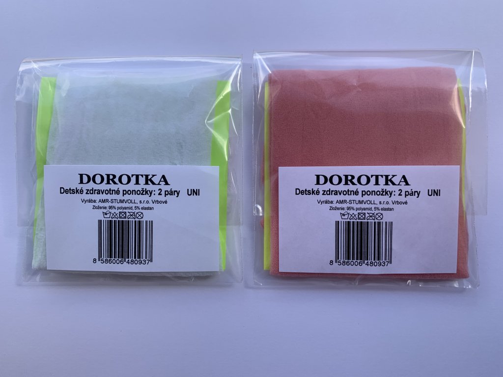 Ponožky detské DOROTKA 2 páry