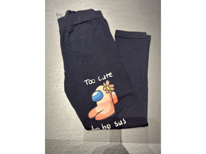 Among us leggings sötétkék