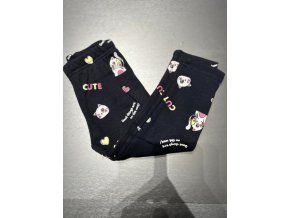 cicás sötétkék leggings
