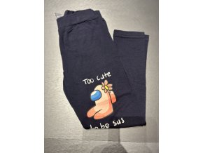 Among us leggings sötétkék