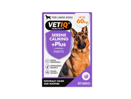 3D 750826005429 VETIQ Serene Calming Plus 60 Tablets