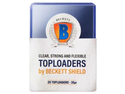 Beckett Shield card sleeves Toploader 35pt