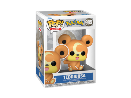 Funko POP Games: Pokemon - Teddiursa (EMEA)