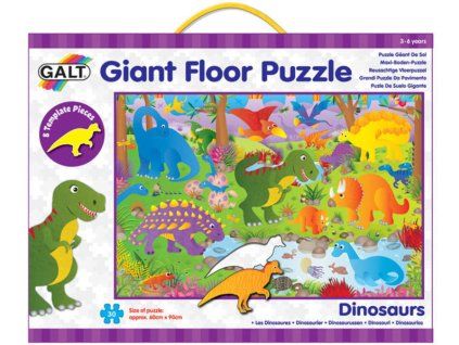 Velké podlahové puzzle – dinosauři
