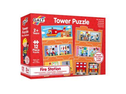 Puzzle věž - Požární stanice