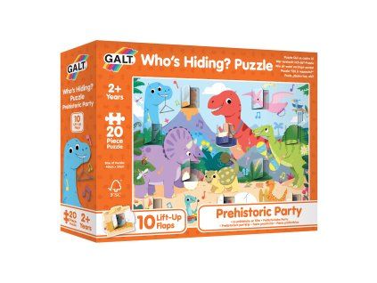 Puzzle schovávačka - Dinosauři