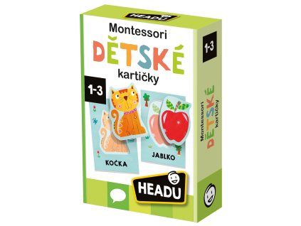 HEADU CS: Montessori Dětské kartičky
