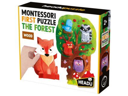 HEADU EN: Montessori Moje první puzzle - Les