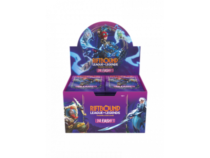 karetni hra riftbound tcg unleashed booster box 375w