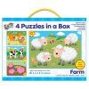 4 Puzzle v krabici - Farma