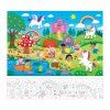 Velké podlahové puzzle - Víly a jednorožci