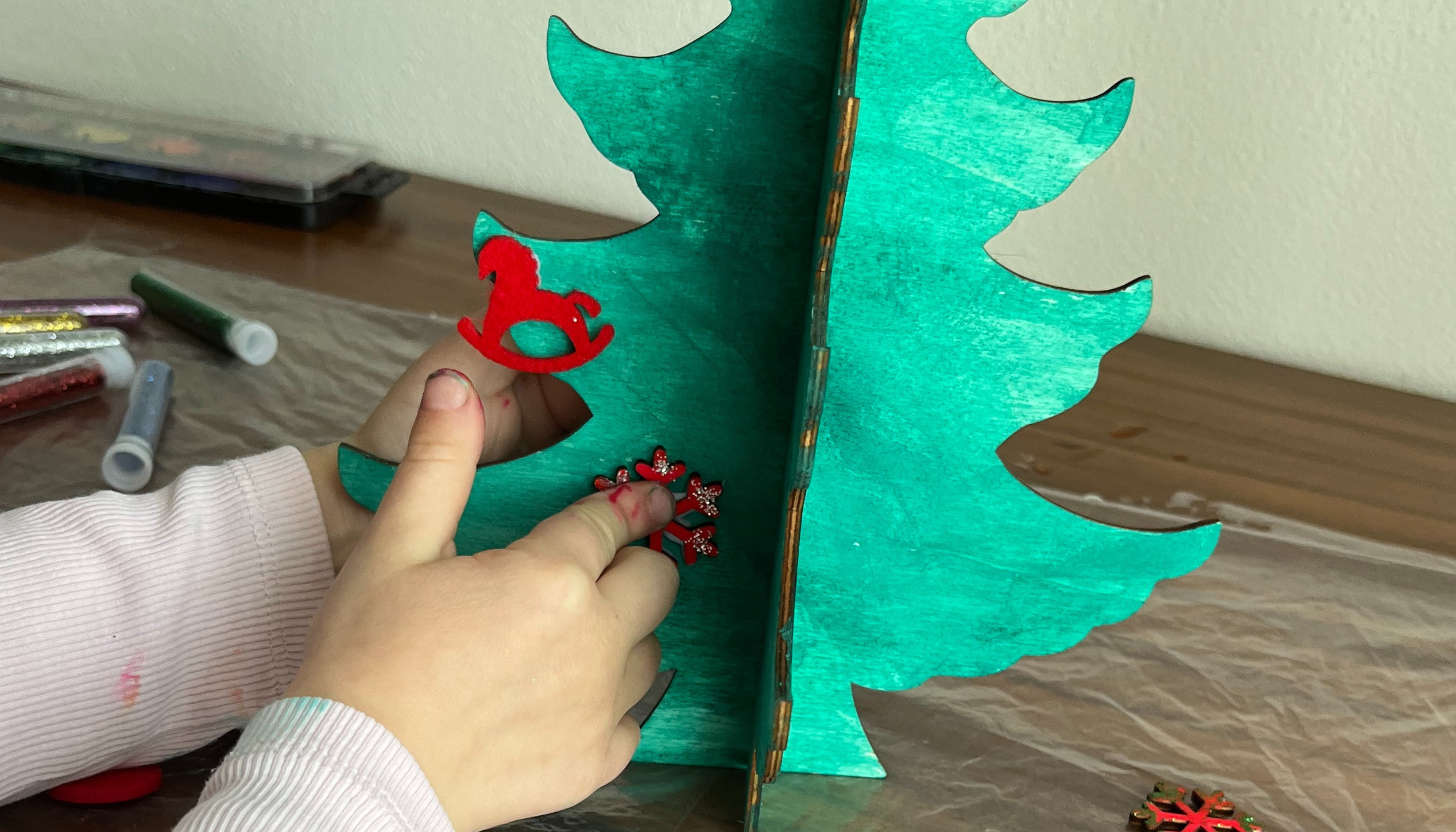 Vánoční tvoření s dětmi