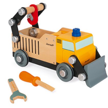 Dřevěné auto stavebnice NÁKLADNÍ AUTO BricoKids