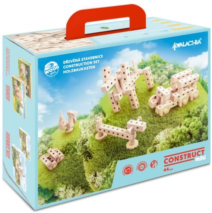 WALACHIA stavebnice CONSTRUCT mini 44ks