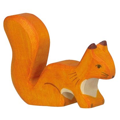 HOLZTIGER - veverka stojící oranžová