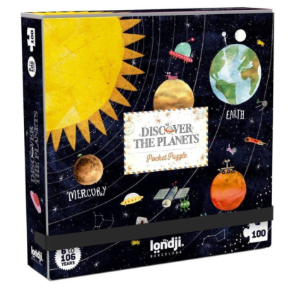 LONDJI Kapesní puzzle Objev planety 100 pcs (2)