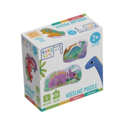 KukiKuk Véééliké puzzle Dinosauři (3)
