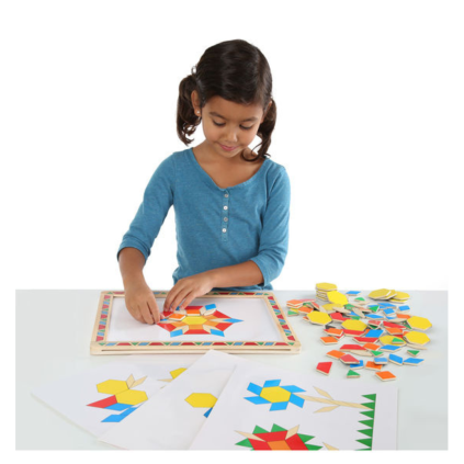 Melissa & Doug Sada magnetických obrázků Tvary (1)