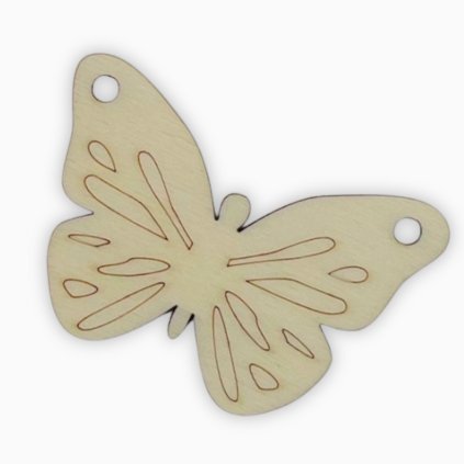 Dekorace k tvoření - motýl