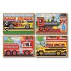MELISSA & DOUG Dřevěné puzzle DOPRAVNÍ PROSTŘEDKY